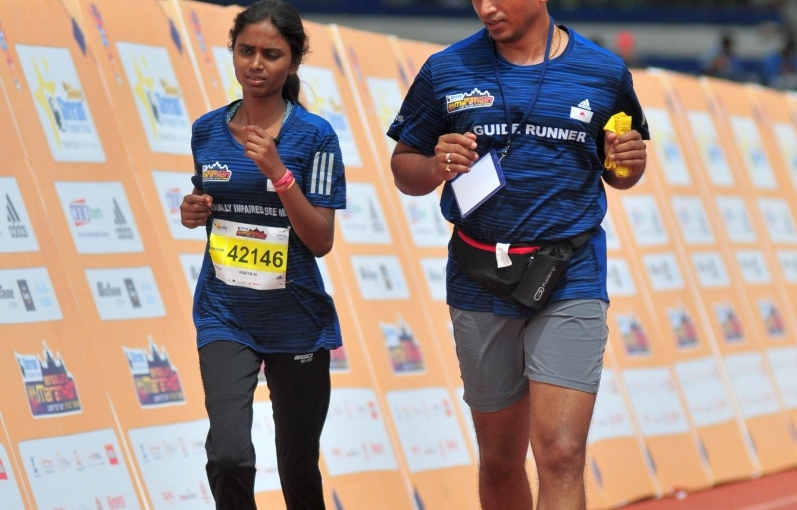 “I was a part of her mind and made her move” Nandish 42.2K Guide Runner